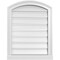 Ekena Millwork Arch Top Surface Mount PVC Gable Vent w/ 2"W x 2"P Brickmould Sill Frame, 20"W x 24"H GVPAR20X2403SN - alternate 1